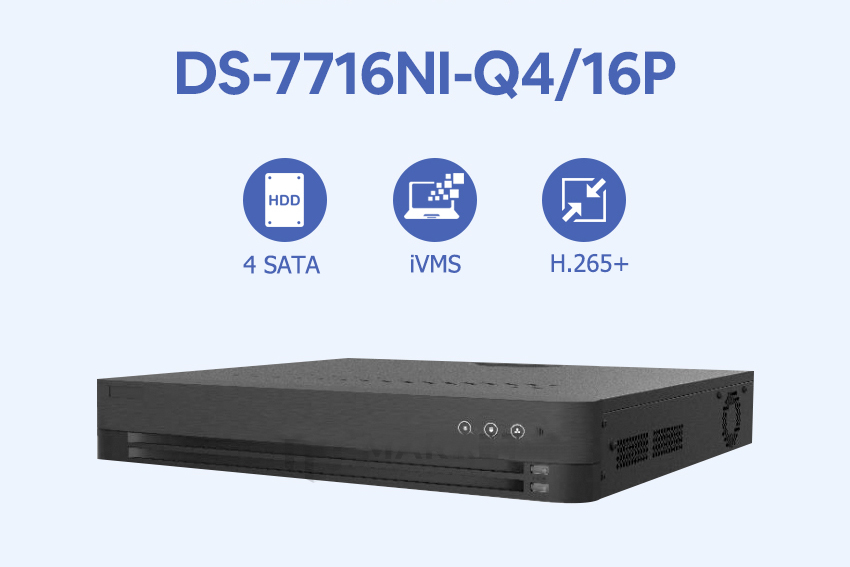 معرفی هایک ویژن DS-7716NI-Q4/16P