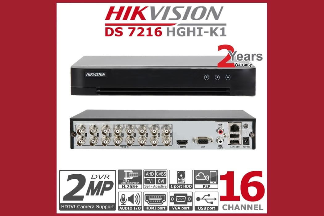 معرفی هایک ویژن DS-7216HGHI-K1